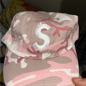 Supreme Pink Camo Hat